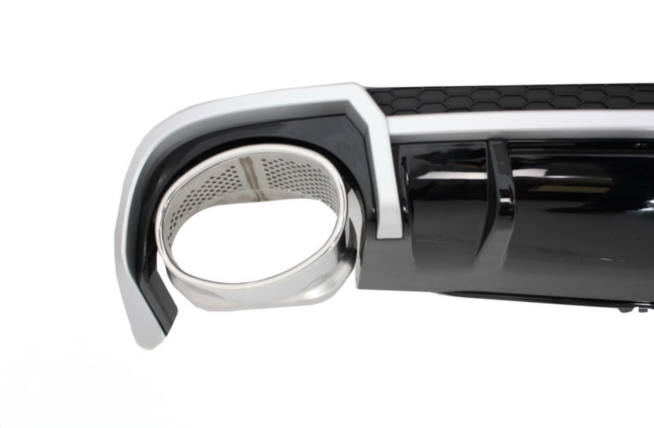 Diffusore Posteriore Stile RS per Audi A4 B9 Standard(16-18)