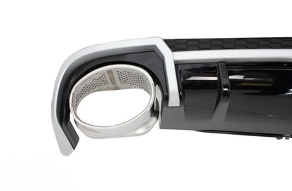 Diffusore Posteriore Stile RS per Audi A4 B9 Standard(16-18)