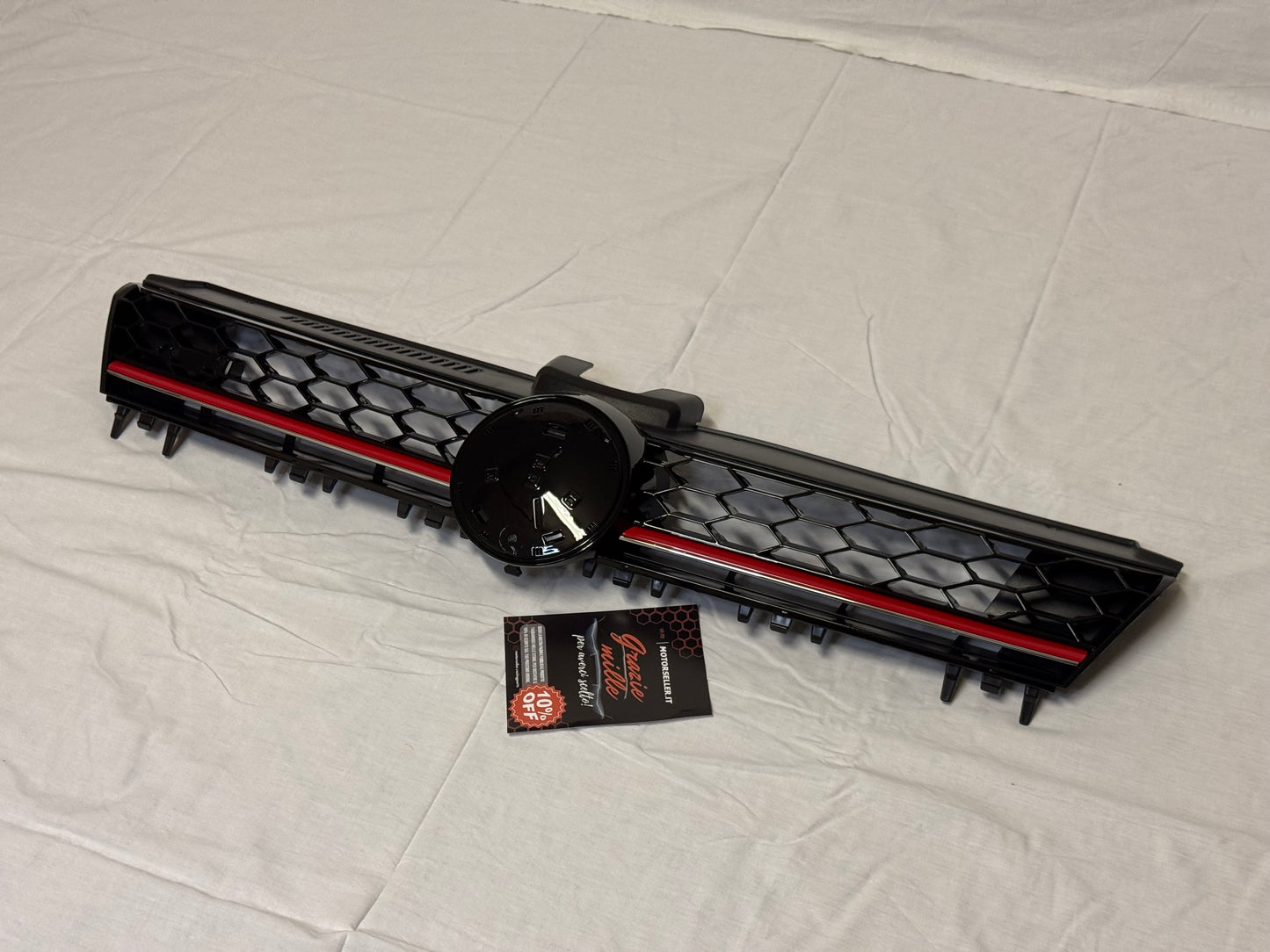 Griglia centrale per VW Golf MK7 GTI Rline Look (13-17)