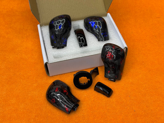 Pomello Cambio DSG Real Carbon Forged per VW GOLF