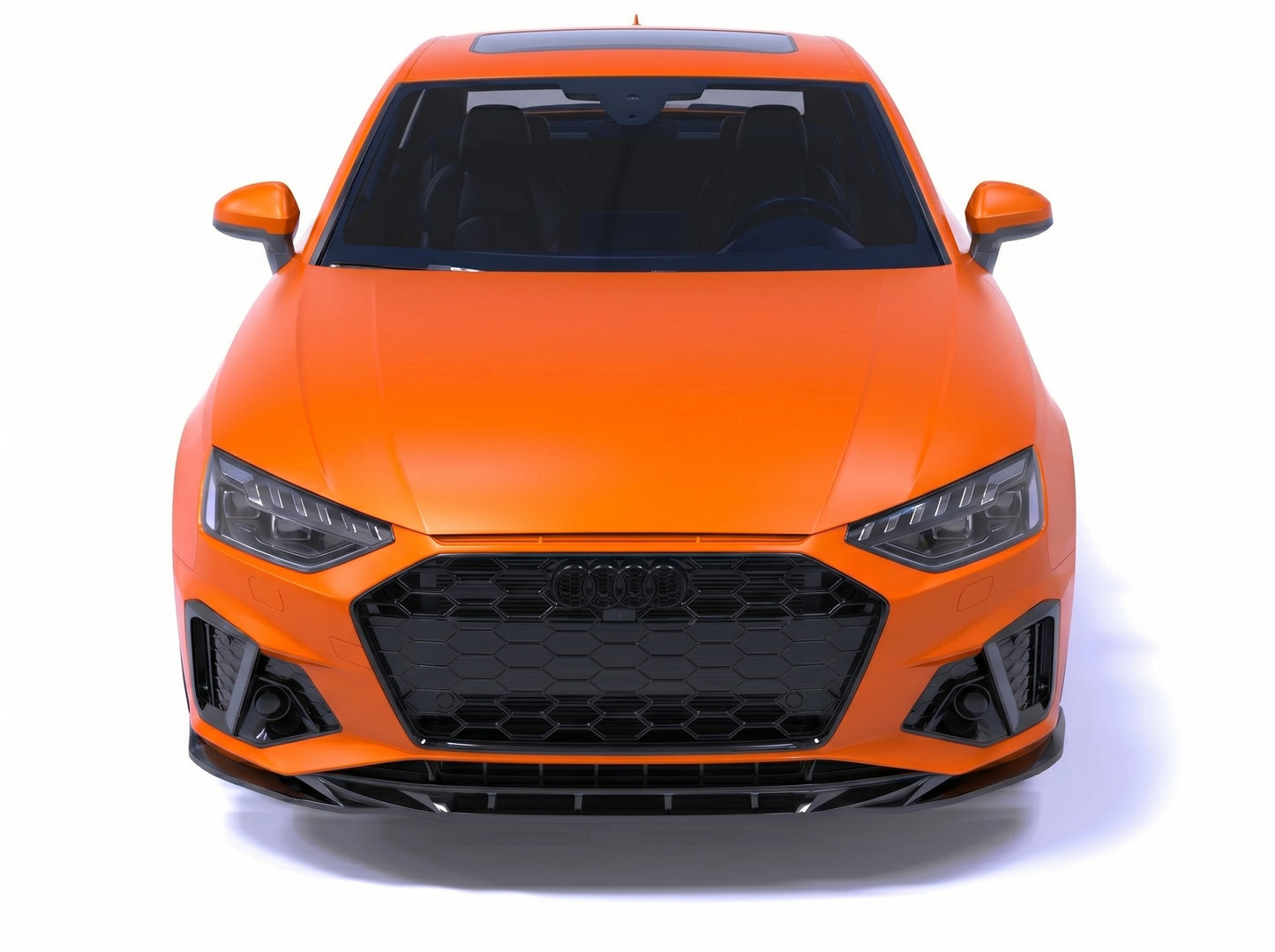 APEX - Lama spoiler anteriore per Audi A4 S-Line / S4 B9 Facelift (2019-2024)