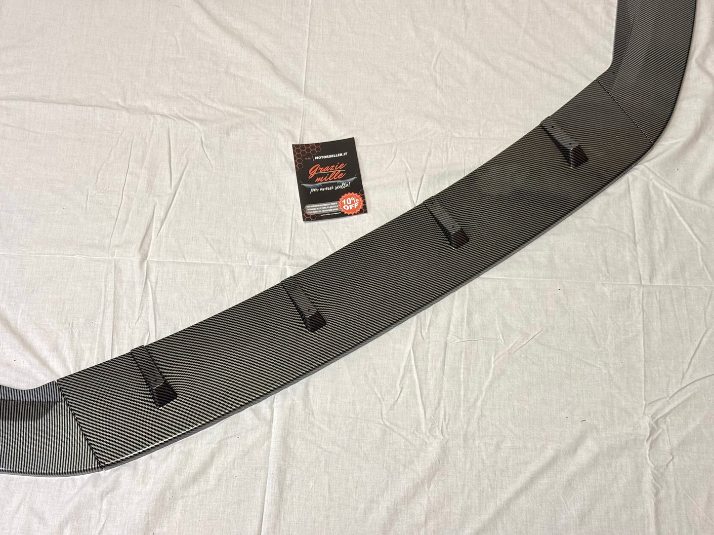 Lama Spoiler Paraurti Anteriore Per Golf 7-7.5-8 GTI GTD R R-Line