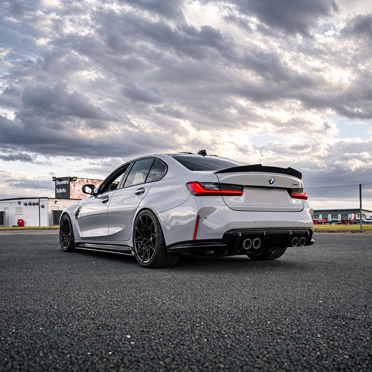 Spoiler posteriore per Bmw serie 3 G20 M3 G80 (2020+)