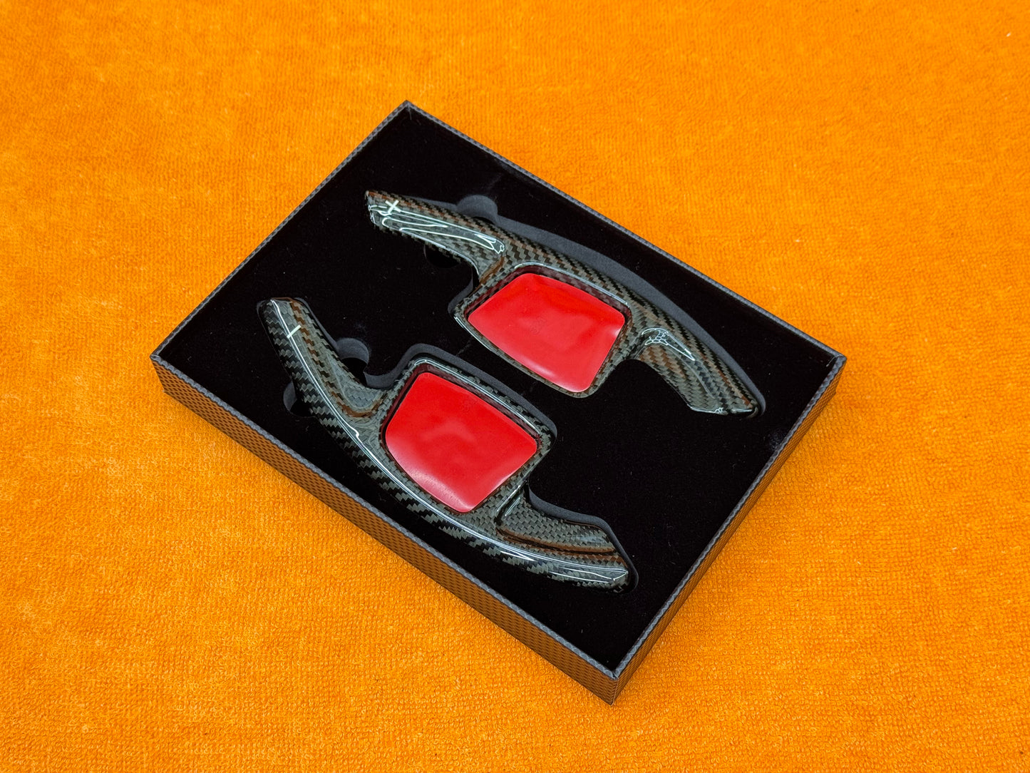 Paddle Volante Real Carbon Fiber Palette per Audi A3 8Y A4 B9 A5 A6