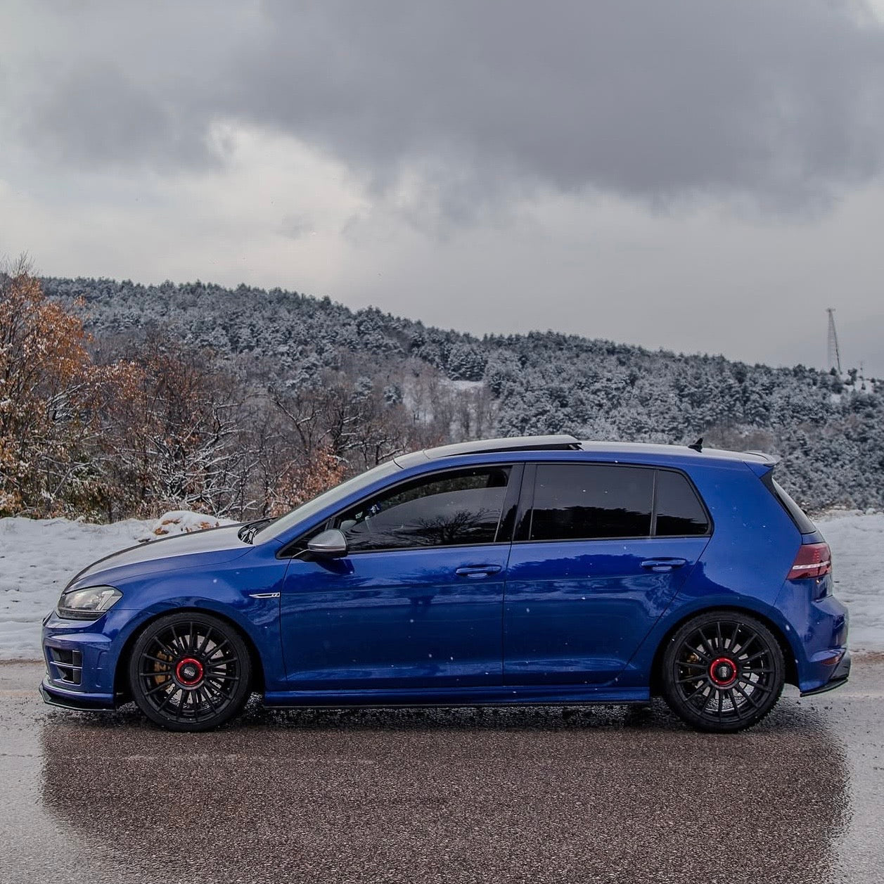 ONEWAY - Minigonne laterali per Volkswagen Golf MK7 R (2013-2016)