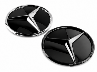 Emblega Logo Anteriore Mercedes Classe A W177/CLA C118/C W206 (vari colori)