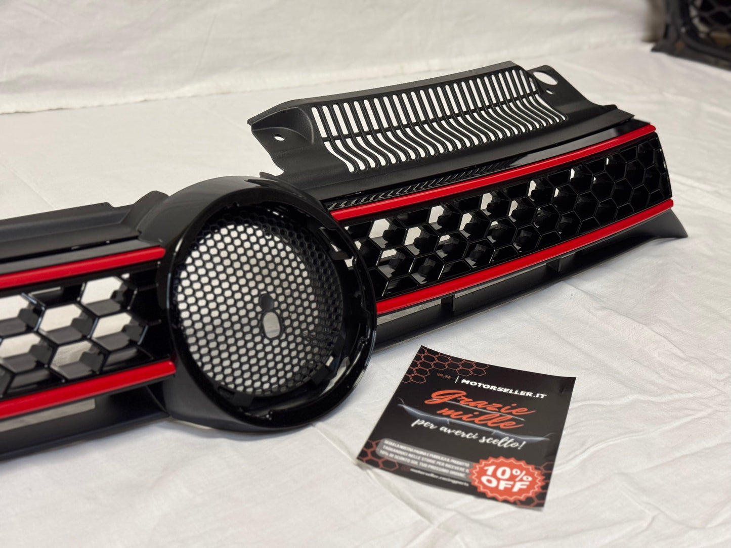 Griglia centrale per VW Golf MK6 Standard e GTI