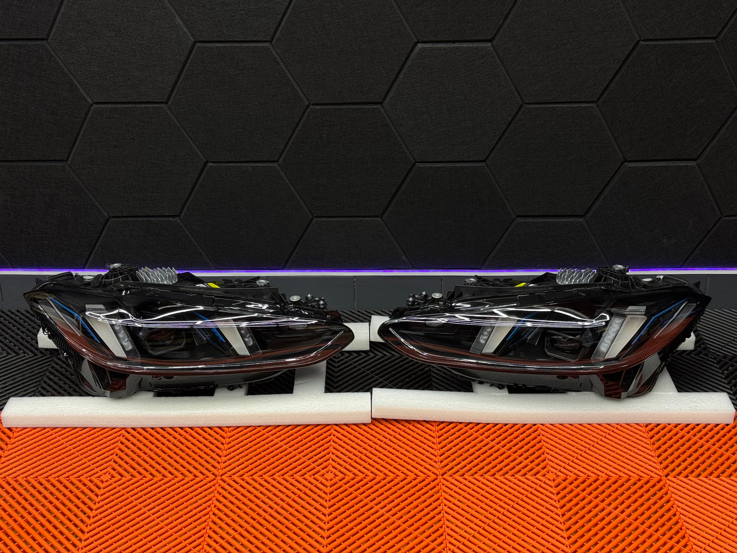 Coppia Fanali Anteriori DRL Full Led per Bmw G22 G82 G80 M3 M4