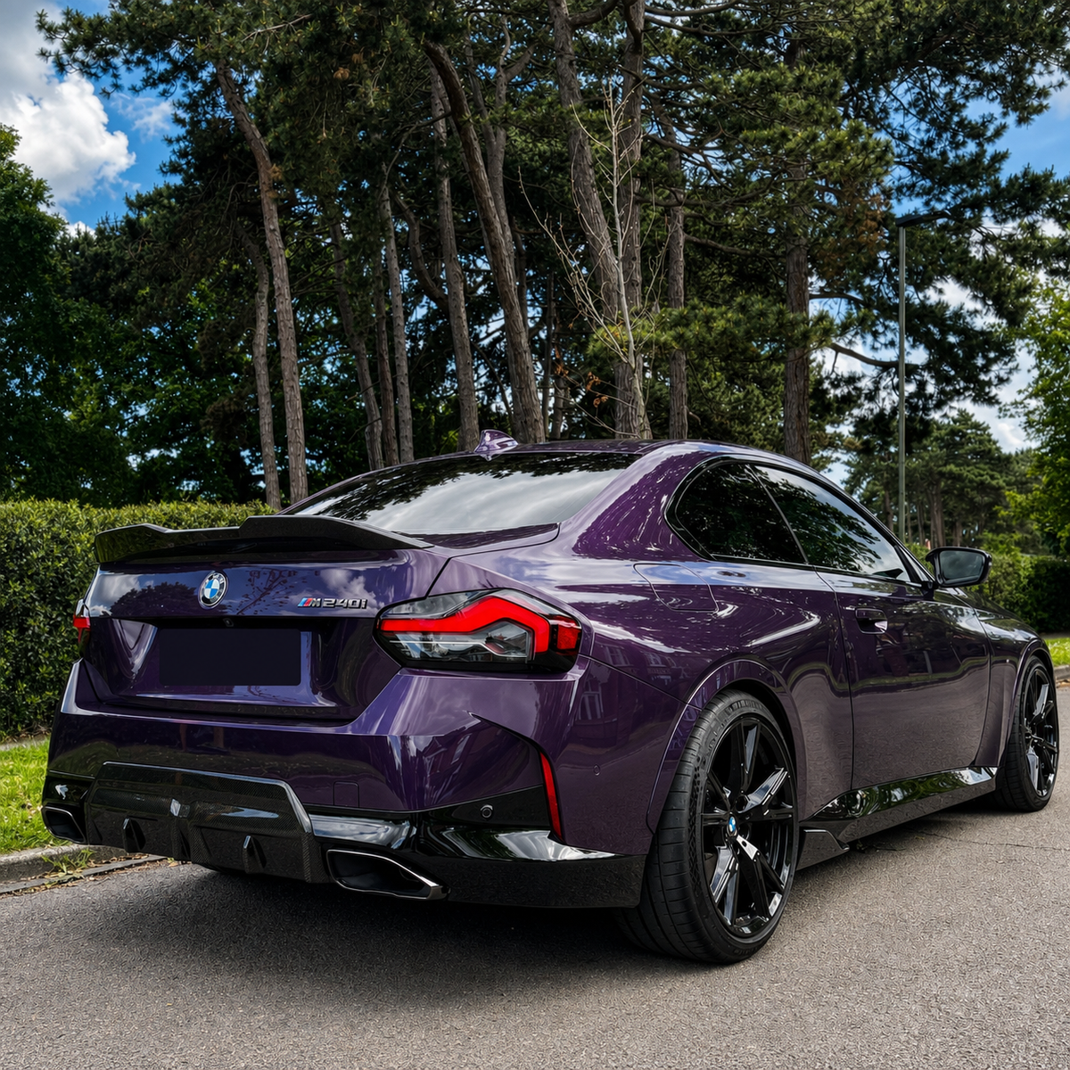 Spoiler Posteriore per BMW Serie 2 G42 G87 (21-24)
