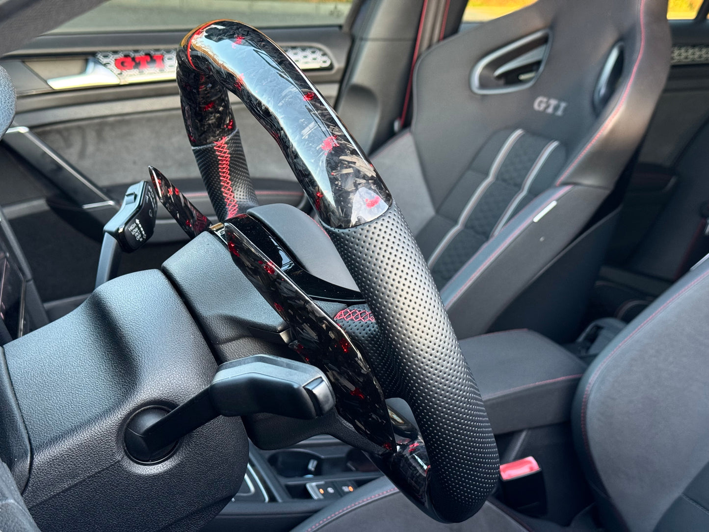 Paddle Volante DSG Real Carbon Forged Palette per VW GOLF MK7 7.5 SCIROCCO POLO