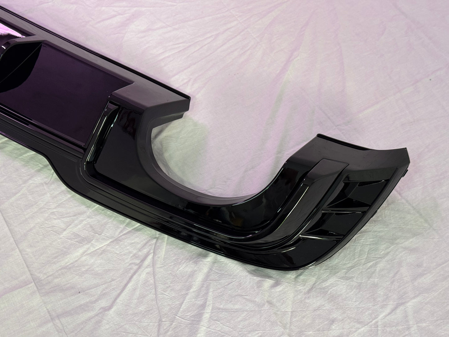 Diffusore Posteriore Doppia uscita per Audi A3 8V Sline S3(17-20)