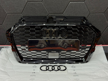 Griglia Anteriore RS look per Audi A3 8V Radar (17-20)