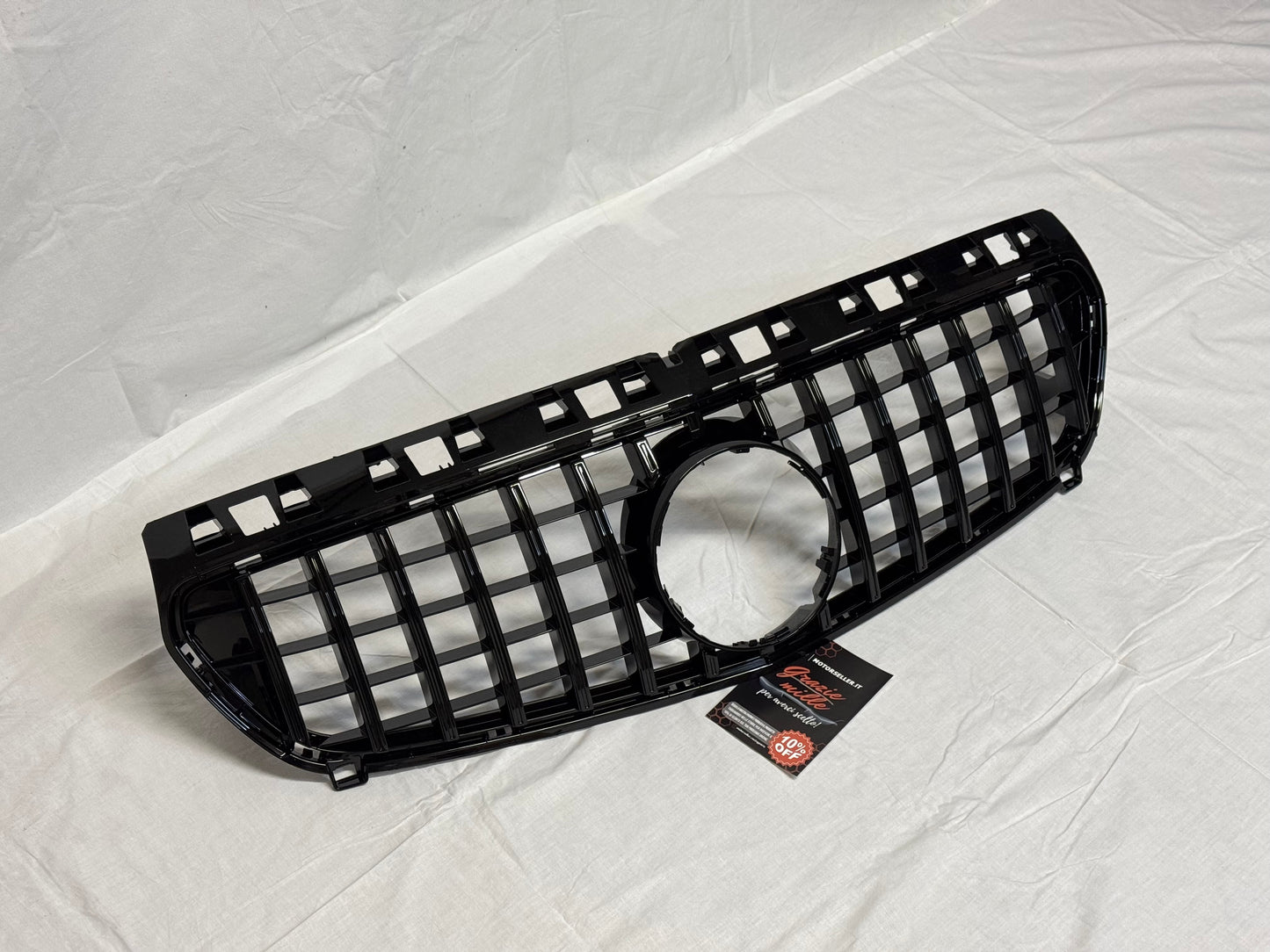 Griglia Panamericana Mercedes Classe A W176 Nero Lucido