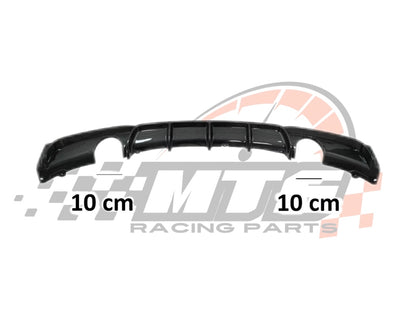 Diffusore Posteriore Stile M per Bmw Serie 3 F30 F31 F35 Carbon look Nero lucido (12-20)
