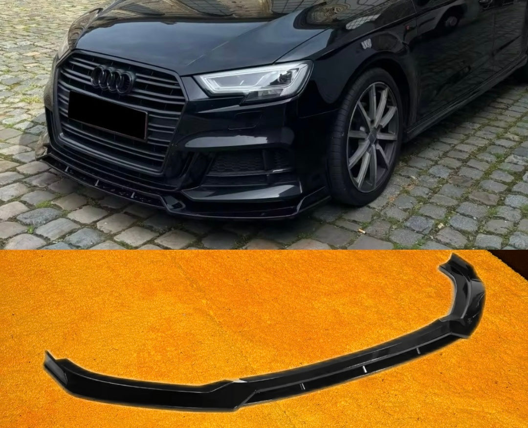 Lama Spoiler Paraurti Anteriore Per Audi A3 S3 S-line 8V (17-20)