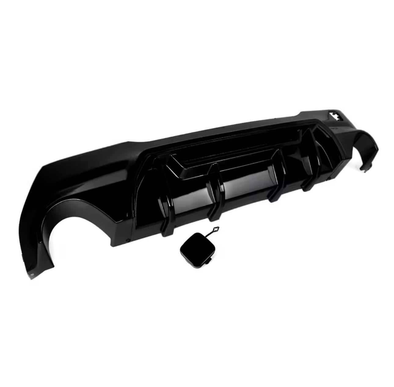 Diffusore Posteriore Stile M per Bmw Serie 1 F40 Nero lucido (20-24)