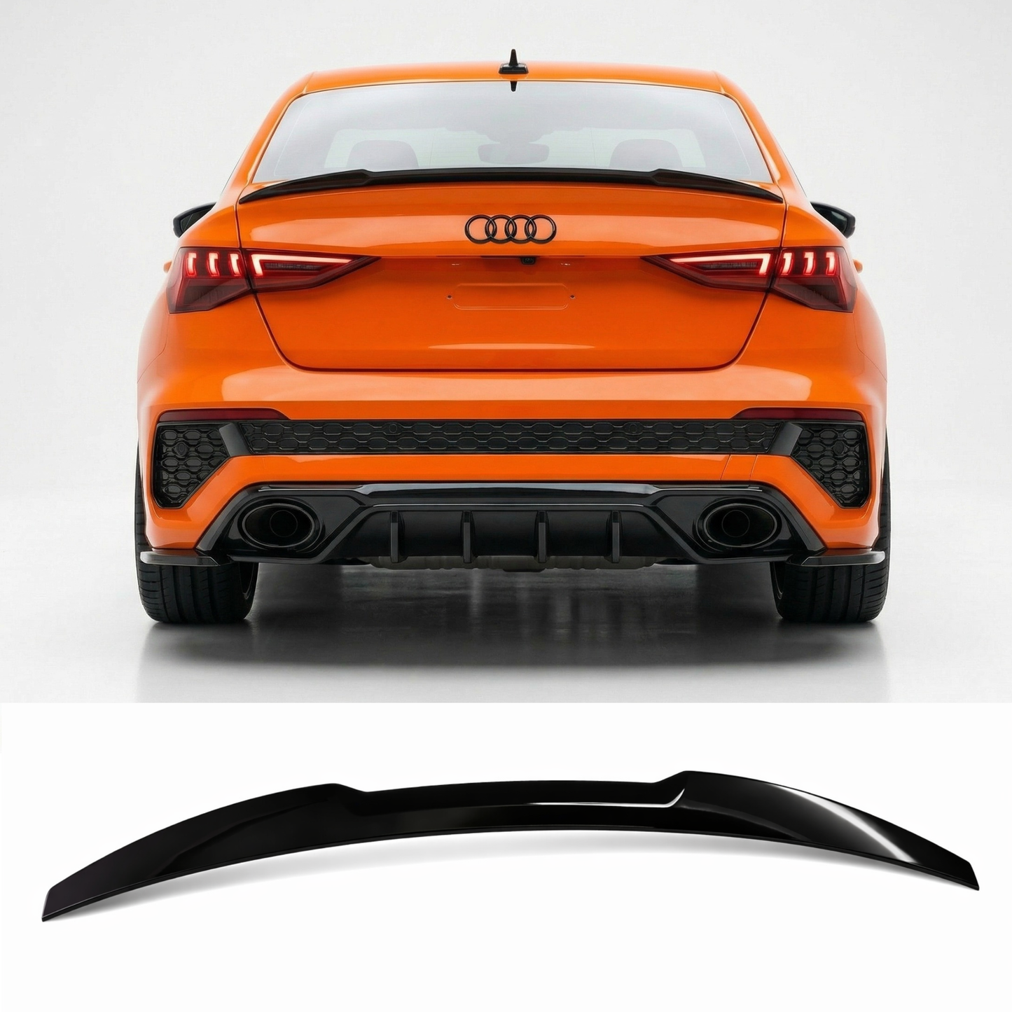 Spoiler Posteriore per AUDI A3 S3 RS3 8Y 8.5Y Sedan (20-26)