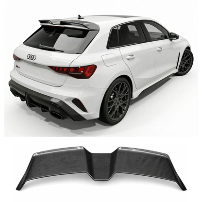 Spoiler Posteriore Real Carbon Fiber per AUDI A3 S3 RS3 8Y 8.5Y