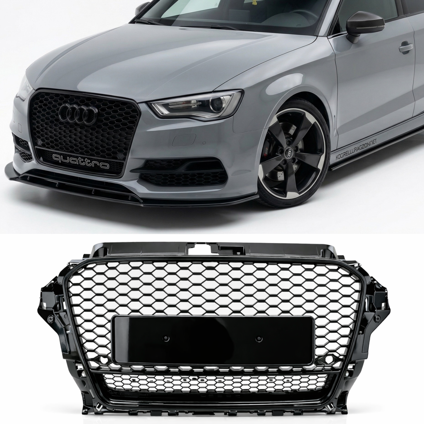 Griglia Anteriore RS look per Audi A3 8V(13-16)