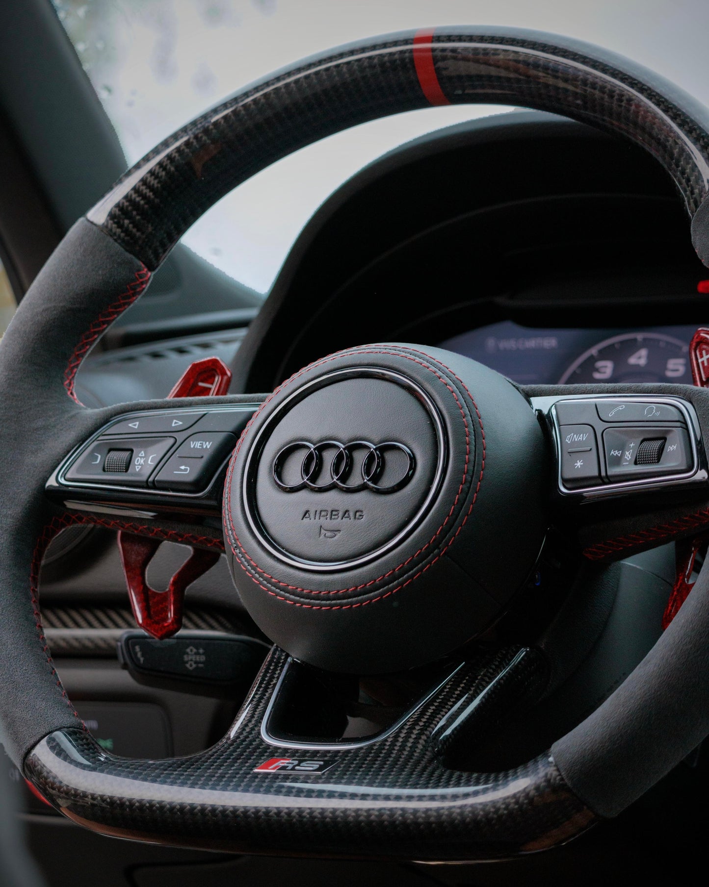 Volante Audi Personalizzato per AUDI A3 8V/8Y - A4 B9 - A5 F5