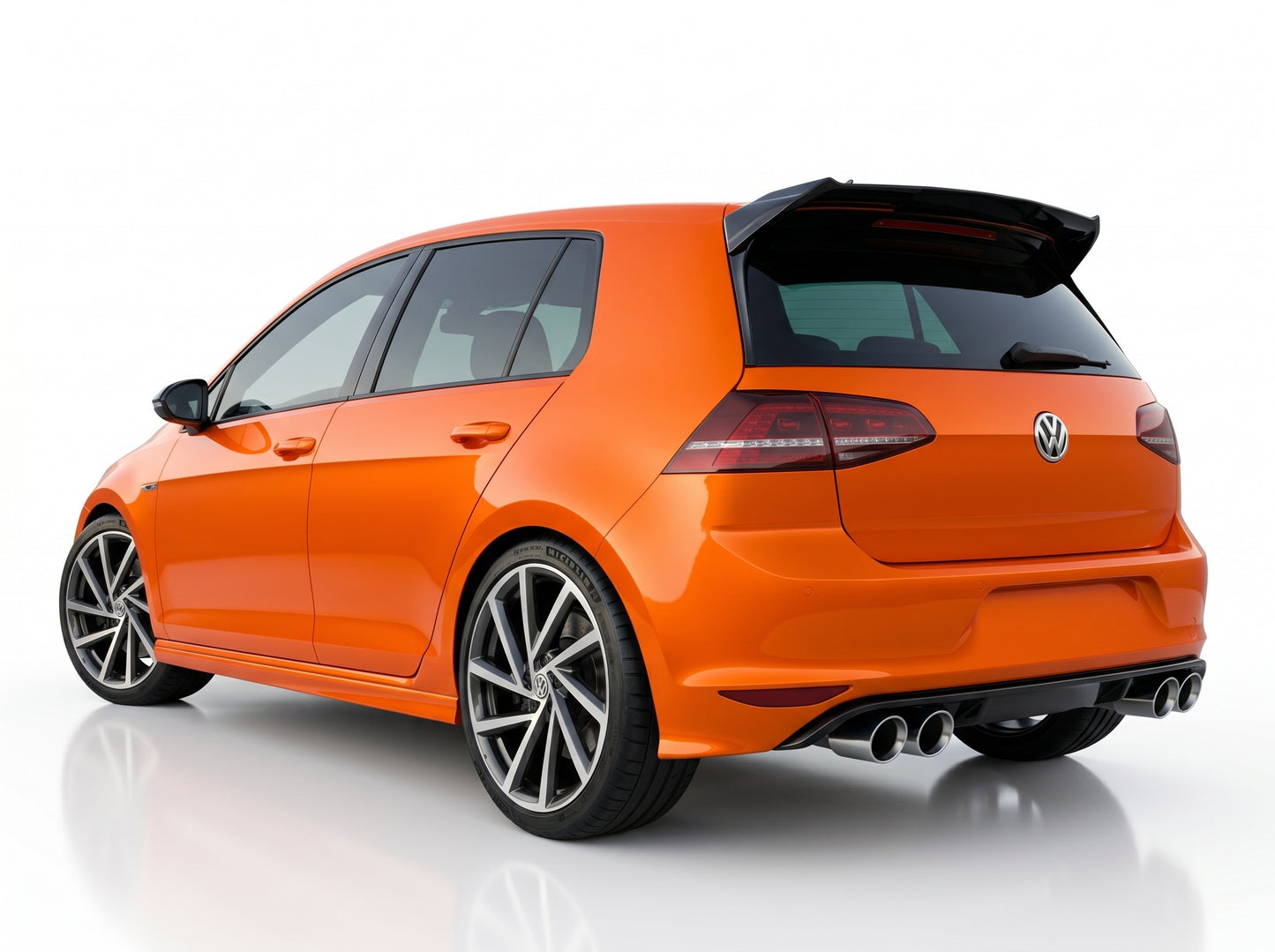 Spoiler tetto posteriore per Volkswagen Golf MK7 MK7.5 GTI GTD R R-Line