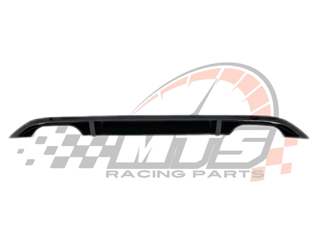 Diffusore Posteriore Stile R Doppia uscita per VW Golf MK7(13-16)
