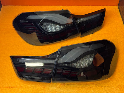 Coppia Fanali Posteriori Dinamici Full Led Fumè per Bmw 4 F32 M4 F82
