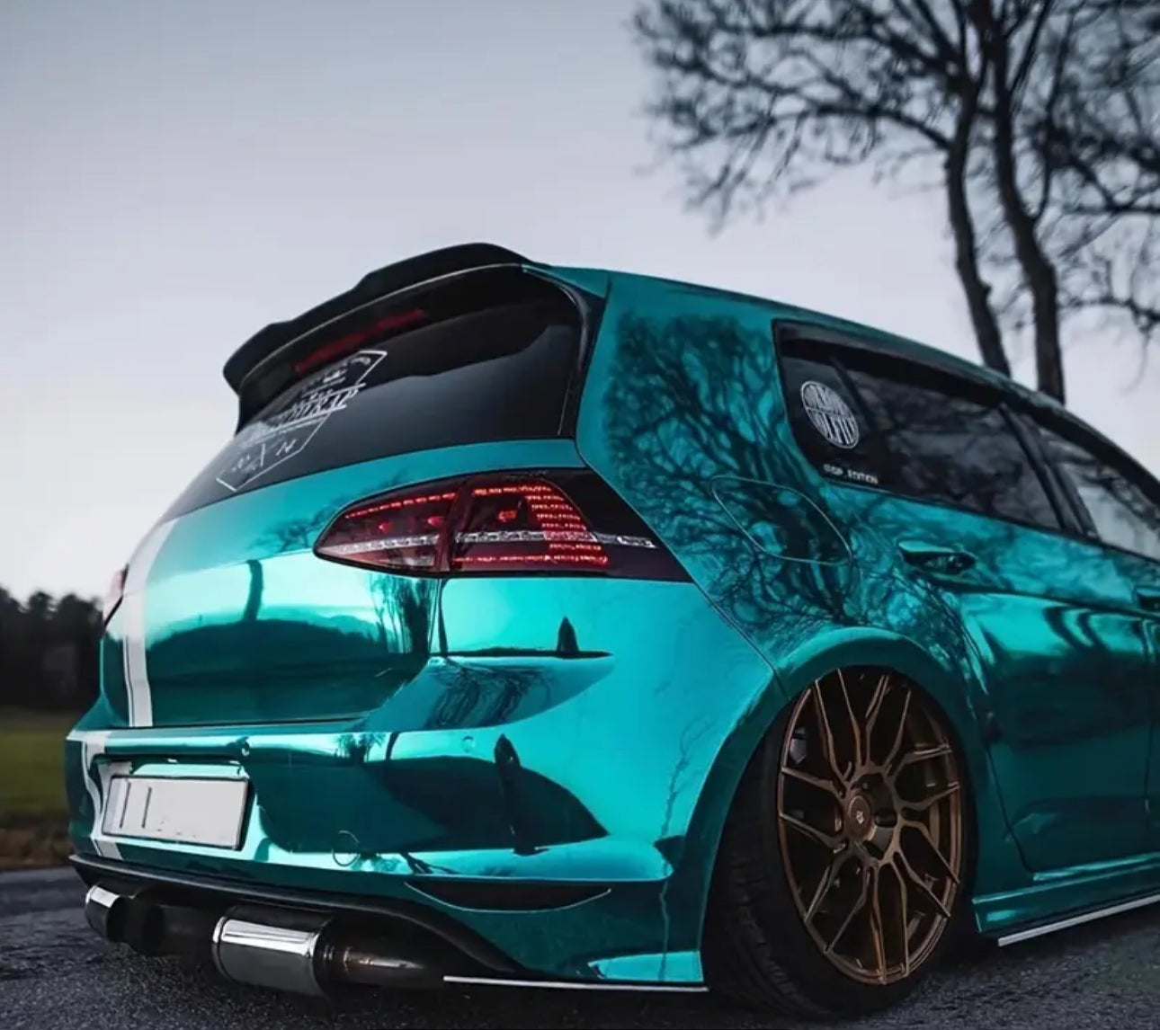 Spoiler Posteriore per VW Golf MK7 MK7.5