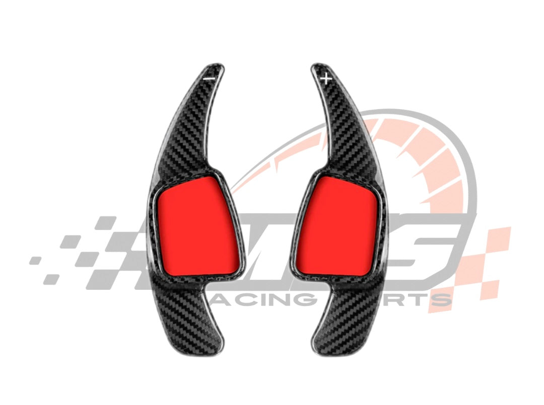 Paddle Volante Real Carbon Fiber Palette per Audi A3 A4 A5 TT Q3 Q5