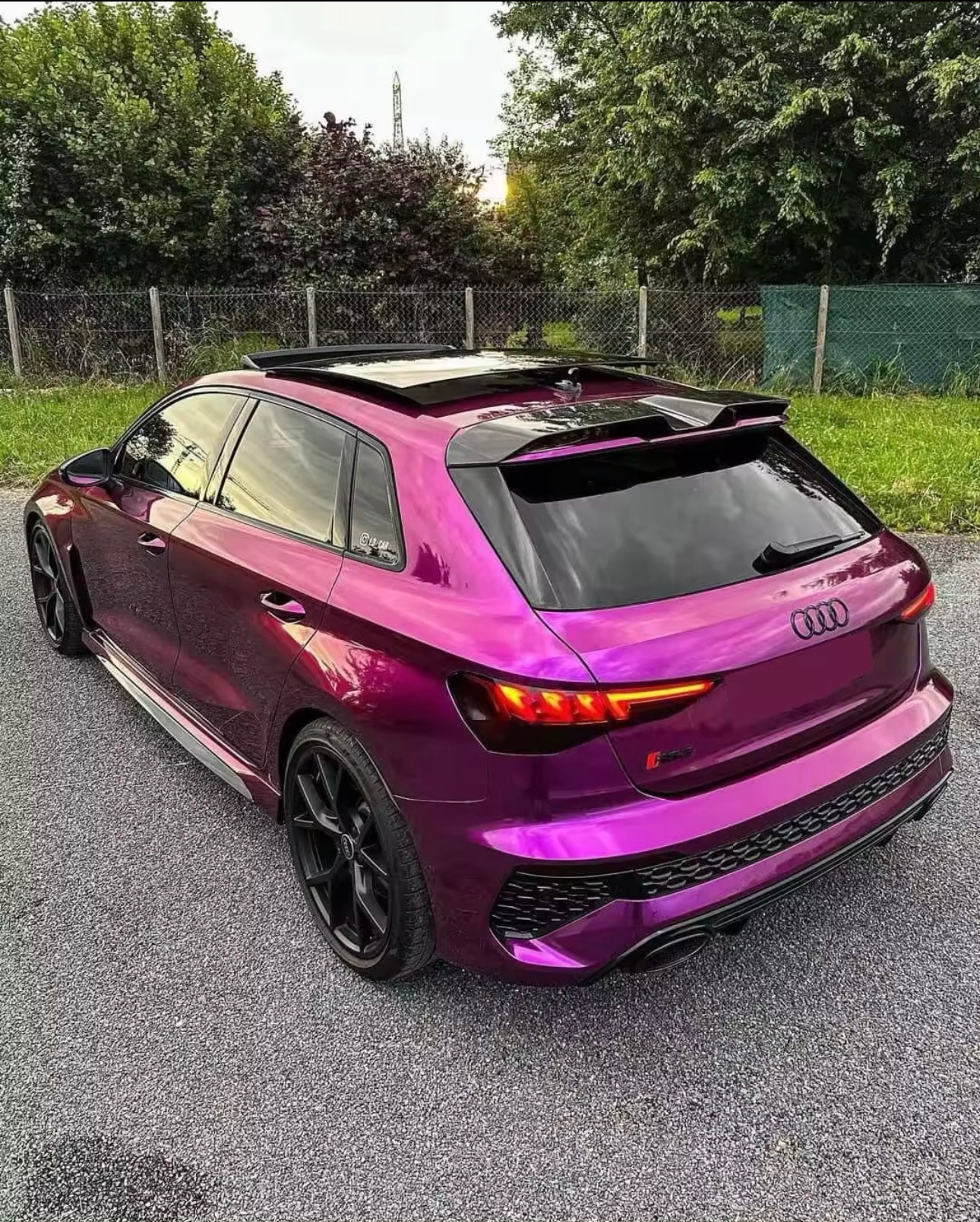 Spoiler Posteriore per AUDI A3 S3 RS3 8Y (20-24)
