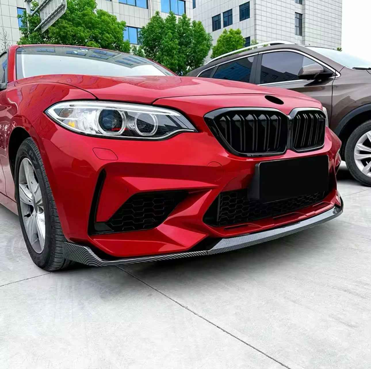 Lama Spoiler Paraurti Anteriore Per Bmw 2 F87 M2 (15-21)
