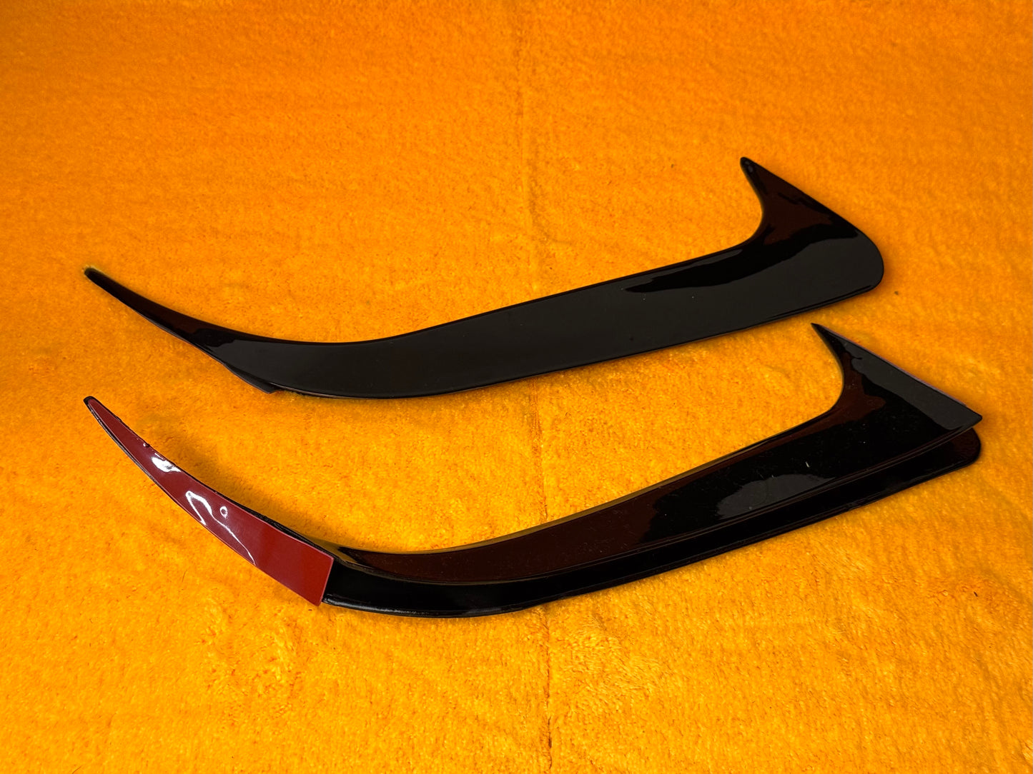 Rear lip Paraurti Posteriore Per Mercedes Classe CLA C117 Nero lucido/Carbon look (13-18)