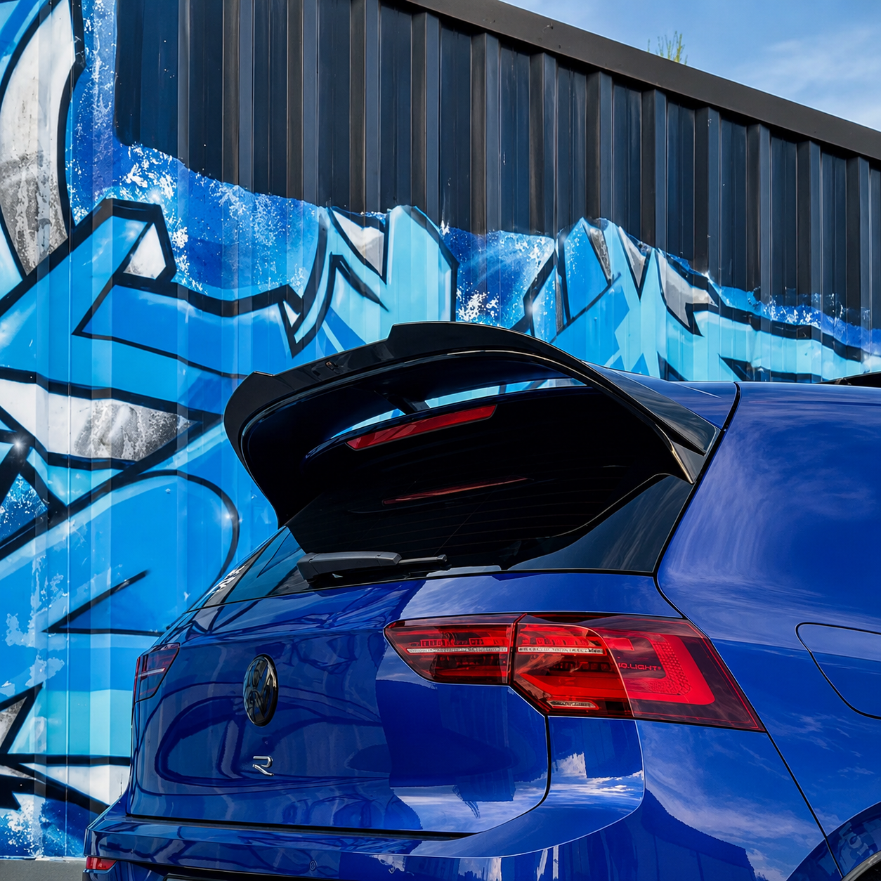 Prolunga spoiler tetto per Volkswagen Golf Clubsport / R MK8 MK8.5 (2020+)