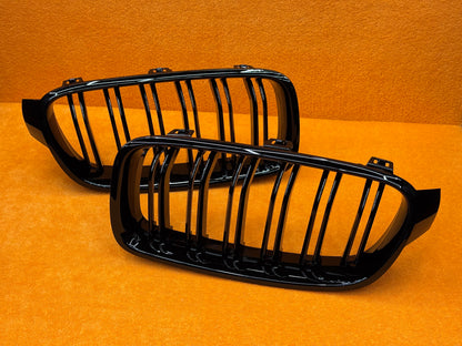 Griglia Anteriore BMW Serie 3 F30 F31 F35 Nero Lucido