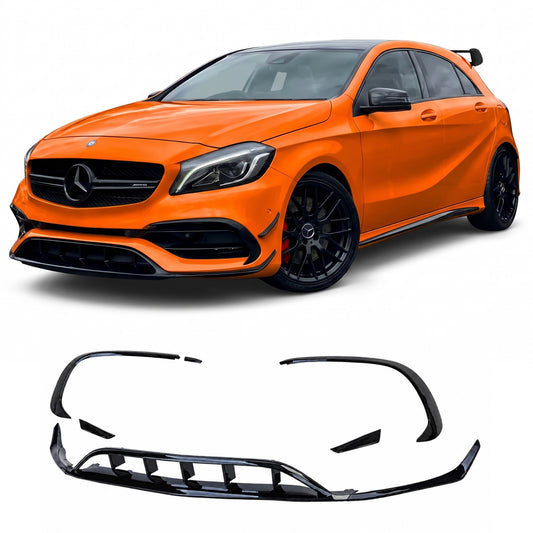 Aero-kit anteriore per Mercedes A W176 Premium/Amg (15-18)