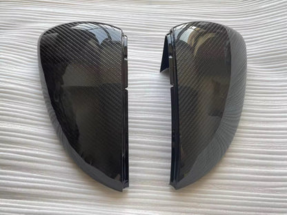 Coppia Calotte Specchio Retrovisore Carbon fiber/Carbon forged per VW Golf MK7-7.5