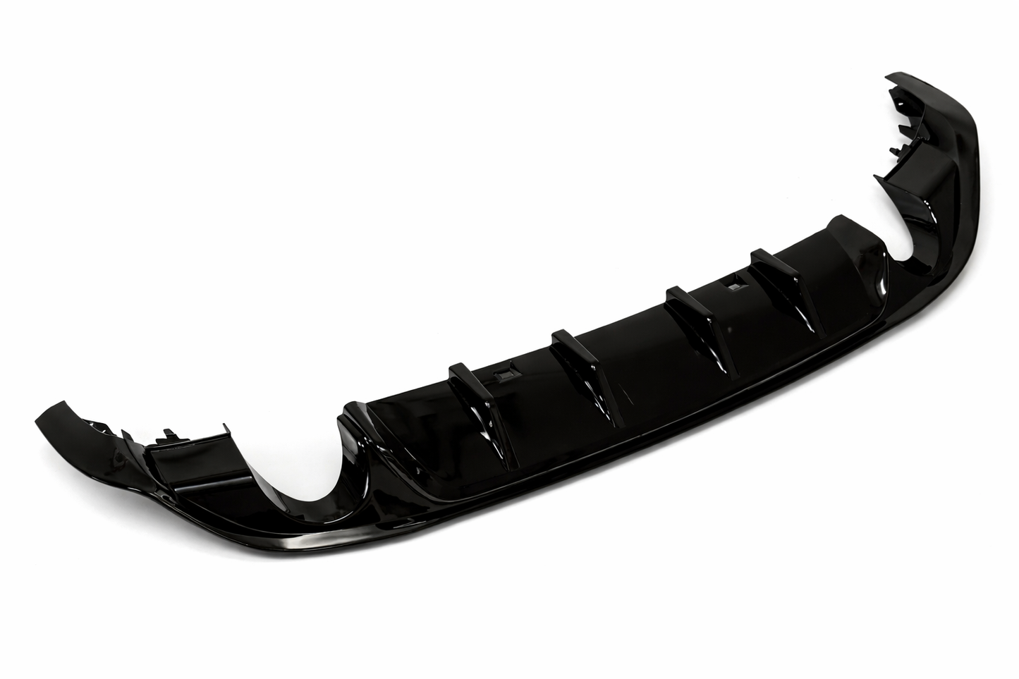 Diffusore Posteriore TCR Look Doppia uscita per Volkswagen Golf MK7.5 GTI (17-20)