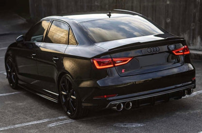 Spoiler Posteriore per AUDI A3 S3 RS3 8V Sedan (13-20)