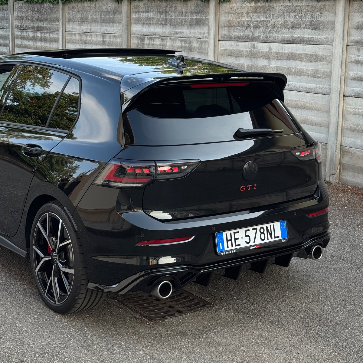 Diffusore Posteriore per volkswagen GOLF MK8 GTI (2020+)