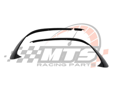 Front lip Paraurti Anteriore Per Mercedes Classe A W176 Nero lucido (15-18)