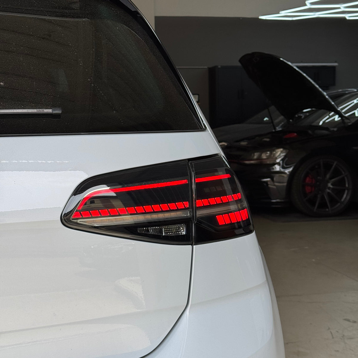Coppia Fanali Posteriori Dinamici Full Led Fumè per Volkswagen Golf MK7 e MK7.5