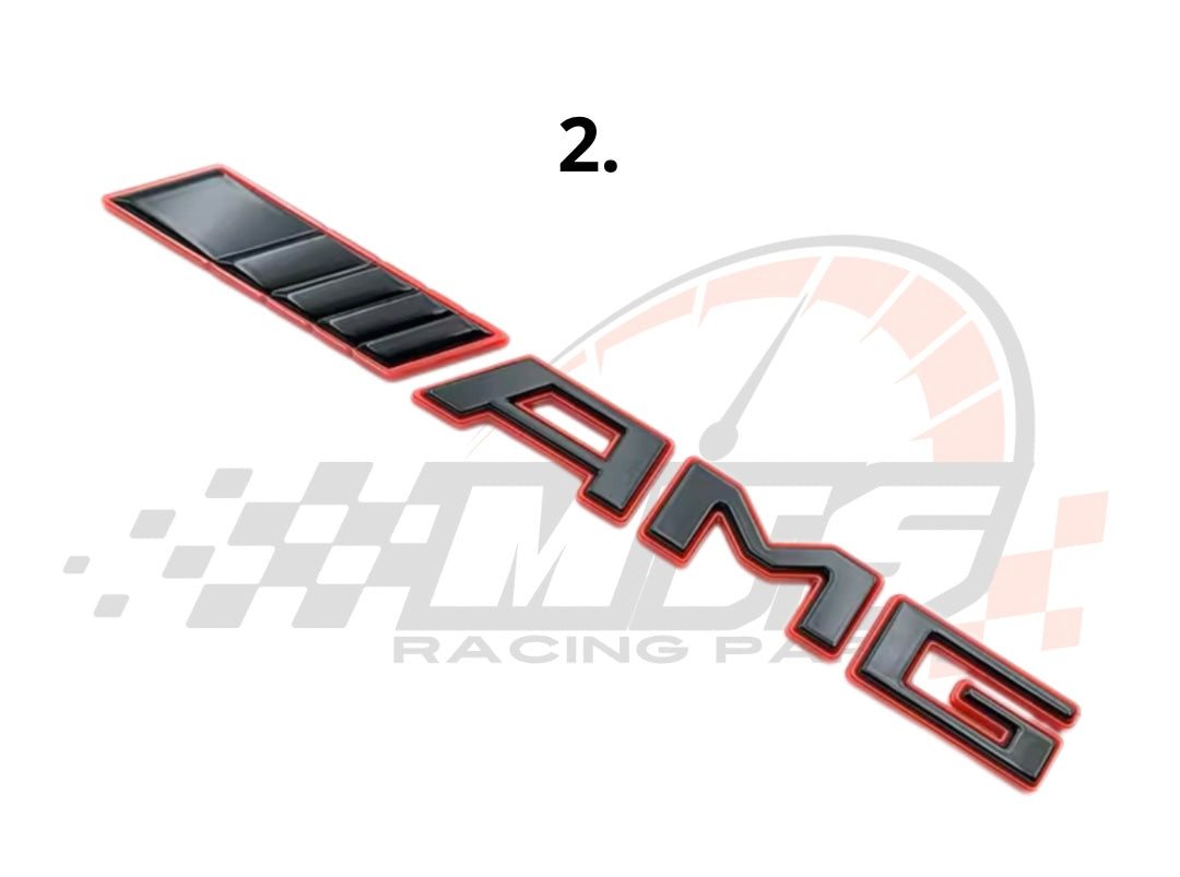Badge AMG Posteriore per Mercedes Classe A C CLA