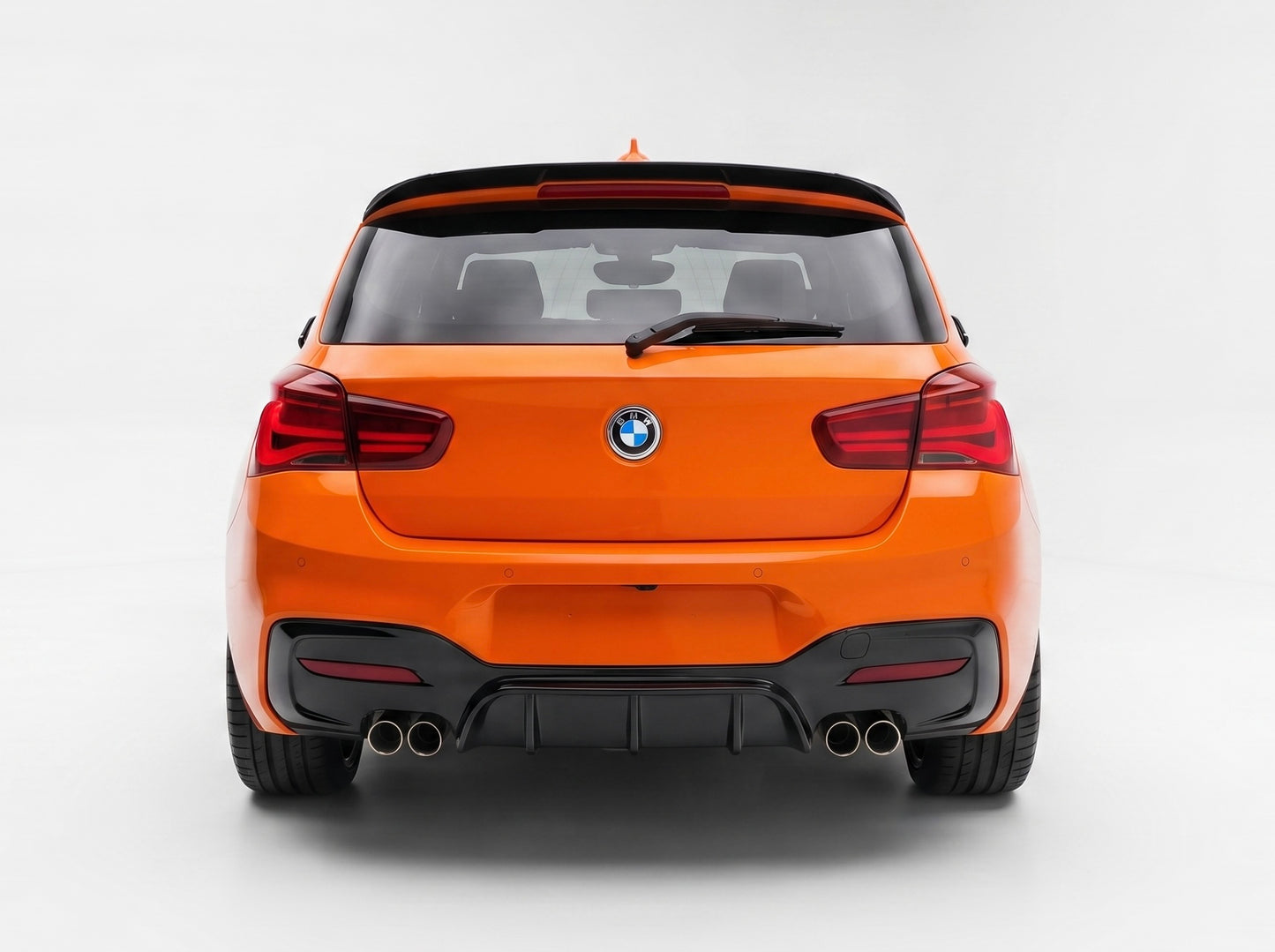 Diffusore Posteriore Singola Uscita Stile M per Bmw Serie 1 F20 F21