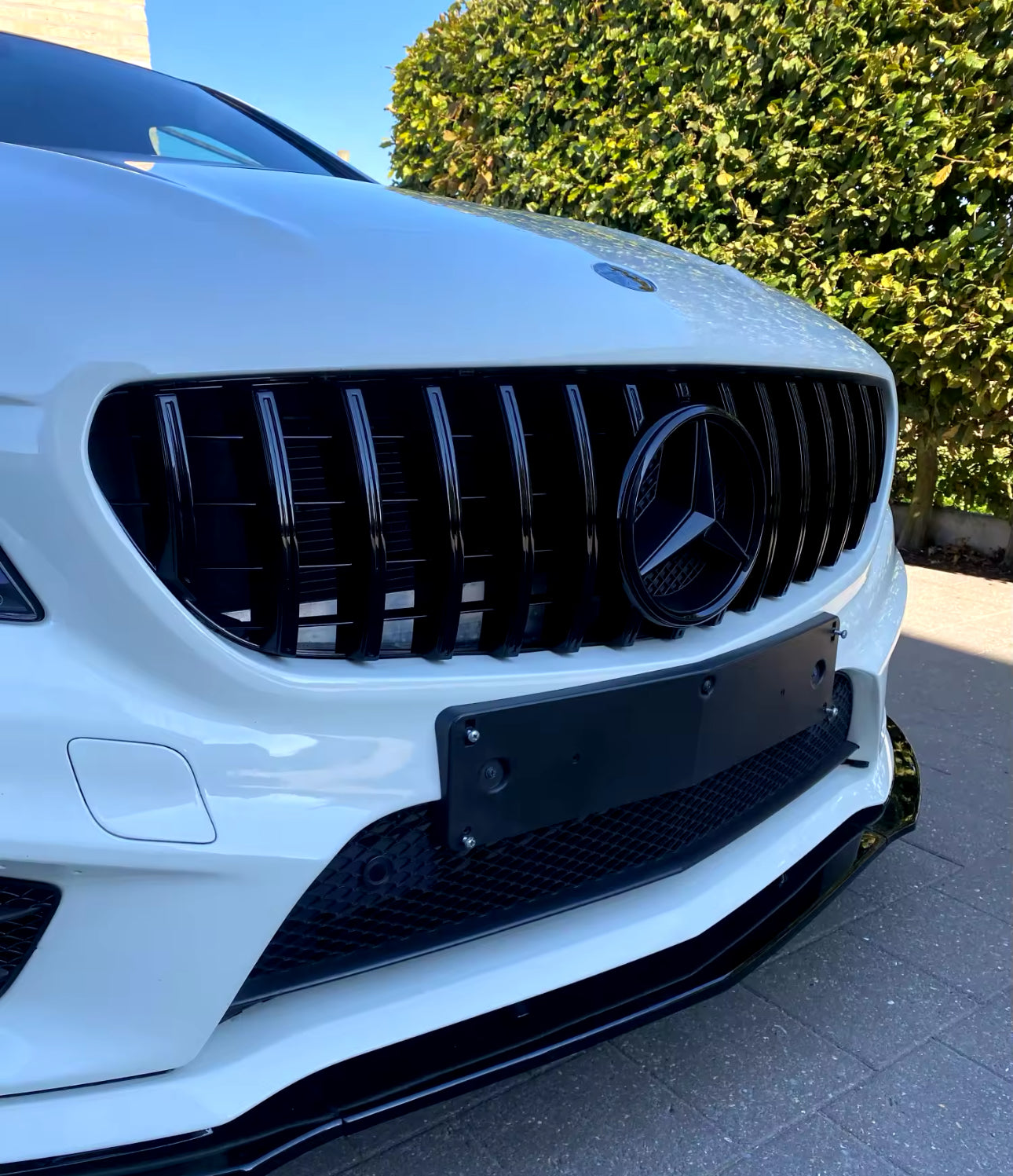 Griglia Panamericana Mercedes Classe CLA C117 X117 Nero Lucido