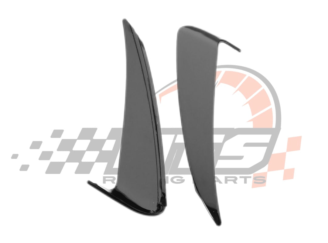 Rear lip Paraurti Posteriore Per Mercedes Classe C W205 Nero lucido/Carbon look (14-21)