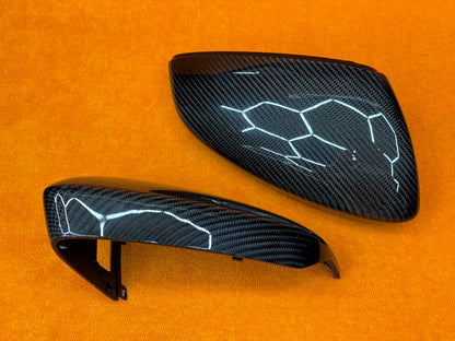 Coppia Calotte Specchio Retrovisore Carbon fiber per Audi A3 8Y