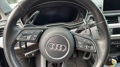 Paddle Volante Palette Carbon look per Audi A3 A4 A5 TT Q3 Q5
