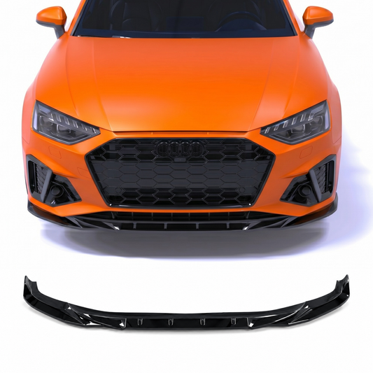 APEX - Lama spoiler anteriore per Audi A4 S-Line / S4 B9 Facelift (2019-2024)