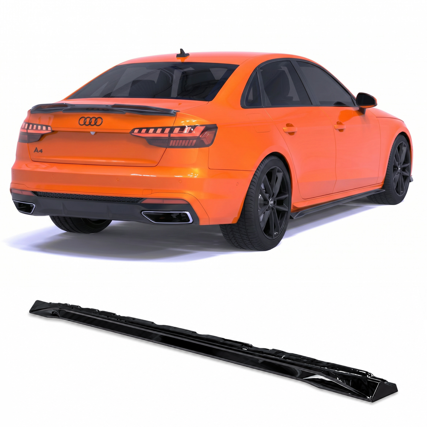 APEX - Minigonne laterali per Audi A4 S-Line / S4 B9 Facelift (2019-2024)