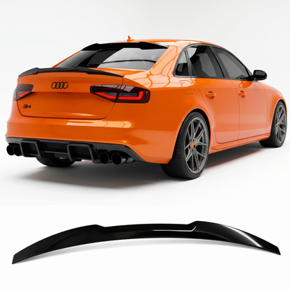 Spoiler tetto posteriore per AUDI A4 S4 RS4 B8 Sedan(09-16)